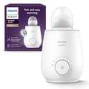 Philips Avent Premium Fast Bottle Warmer, with Smart Temperature Control, Water Bath Technology, Automatic ShutOff, Model SCF358