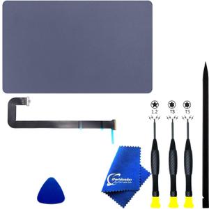 A2681 Trackpad Replacement for MacBook Air (Retina,13-inch,M2,2022) Force Touch Touchpad with Cable 661-26205 821-03871-A EMC 4074 (Midnight)