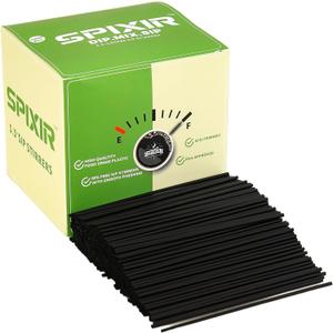 Coffee Stirrers, Stir Sticks Disposable Straws  Cocktail Straws for Drinks,  2000pcs, 5.5 Inch Coffee Straws, Stirrers, Bar Straws Black