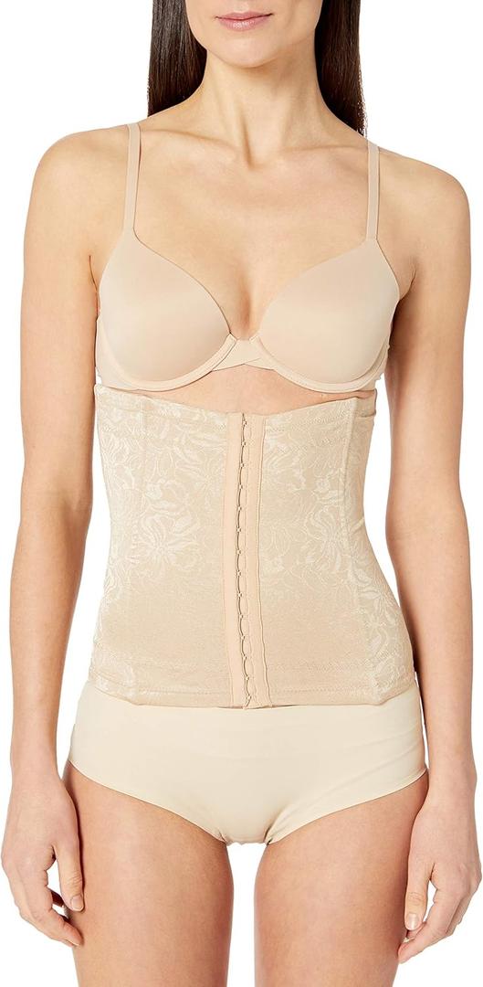 Maidenform Women's Shapewear Waist Nipper Ultra Firm Control Trainer (Large, Body Beige)