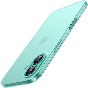 JETech Ultra Slim Case for iPhone 16 Plus 6.7 Inch, Camera Lens Full Protection, Lightweight Matte Finish PP Hard Minimalist Cover (Teal)
