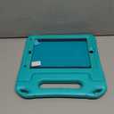 SUPLIK Kids Case for iPad 5th/6th Generation (9.7 inch, 2017/2018), iPad Air 1 & Air 2 & Pro 9.7 Case with Screen Protector, Durable Shockproof Protective Cover with Handle Stand, Cyan