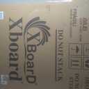XBoard Magnetic Chalkboard Blackboard 48 x 36, Chalk Board/Black Board with 2 Magnets, Black Aluminium Frame