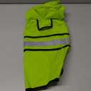 Waterproof Puppy Rain Jacket - Adjustable Reflective Dog Raincoat, Lightweight Dog Hooded Slicker Poncho Raincoats for Small to X- Large Dogs and Puppies (Neon Green, Small)