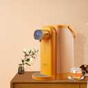 OCTAVO Water Boiler & Warmer 3 Liter, 304 Stainless Steel Water Tank, 800 Watt 6 Adjustable Water Temperature, LCD Touch Control Screen, Child Lock with Water Shortage Indicator, Orange