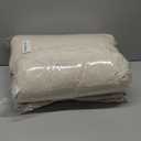 Zzlpp Twin Comforter Set 5 Pieces, Beige Tufted Bed in a Bag with Comforter, Pillow Sham, Pillowcase, Flat Sheet, Fitted Sheet - All Season Boho Bedding Sets