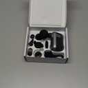 Mini Massage Device with 10 Massage Heads, Percussion Deep Tissues Handheld Muscle Massager, 8mm Amplitude High-Intensity Massager Device for Pain Relief for Office Gifts for Her, Home, Athletes (Black)