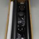 YOMT Mobile TV Cart Rolling TV Stand for 13-50 inch Screens, Tilting and Rotating Mount, Portrait to Landscape, Height Adjustable Portable TV Stand with Wheels Holds up to 44lbs Max VESA 200x200mm