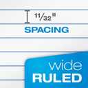 Oxford Spiral Notebooks, 6 Pack, 1 Subject, Wide Ruled Notebooks for School, 8 x 10.5 Inches, 70 Sheets, Assorted Pastel Colors, Back to School Supplies (63757)