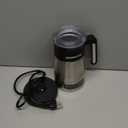 AROMASTER Electric Milk Frother, 4 IN 1 Stainless Steel Milk Frother and Steamer for Coffee, Lattes, Cappuccinos, Automatic Hot Dense/ Airy Foam & Cold Foam Maker, Perfect for Home, Kitchen, Office Use