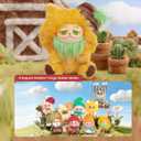 MINISO GISMOW Fantasy Forest Friends Series Blind Box - 5.5in Vinyl Plush Figure Collectible, Cute Desk Decor Surprise Box, Random Design Home Decoration Birthday Gift, Single Box