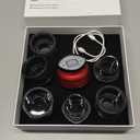 UBALANCE Smart Cupping Therapy Set - Cellulite Massager with 6 Massage Cups, Portable Electric Device for Enhanced Blood Circulation, Reduced Cellulite, and Muscle Soreness ReliefRed