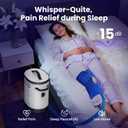 Cold Therapy Machine, Program Timer Ice Machine for Knee After Surgery, Portable Ice Therapy Machine with Quiet Pump, Large Cold Pad for Ankle, Arm Joints, Sports Injuries, Cryotherapy Pain Relief