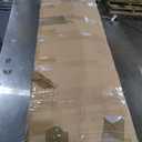 Mid Century Modern TV Stand with Power Outlet for TVs up to 60 Inch, Entertainment Center with Storage and Adjustable Shelves, Media Console For Living Room Blue