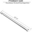 67554 Grill Burner Tubes for Weber Summit 600 Series Model Years 2007 and Newer, Grill Replacement for Weber Summit Pipe Burner Tubes, 6 Pack
