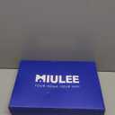 MIULEE Faux Linen Curtains 84 Inch Length 2 Panels Natural Semi Sheer Curtain with Back Tab Rod Pocket, Light Filtering Window Privacy Burlap Drapes for Living Room Bedroom 42W x 84L Linen