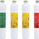 Watts Premier Annual RO Pure 6-Pack Filtration Kit for Zero/Pure Plus Reverse Osmosis System, Push Button Water Filter Replacement, 2 Sediment Filters, 2 Carbon Pre-Filters, 1 Post-Filter, Membrane