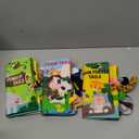 beiens Baby Books Toys, Touch and Feel Cloth Crinkle Soft Books, Toys for 0-3-6-12-18 Months Infant Newborn Baby Boy Girl Shower Gifts Set, Sensory Learning Stroller Toys (3PCS)