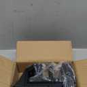J Hooks for 2" x 2" Power Rack, Rubber Pad J-Hook for Power Cage, Bottom Reinforced Steel J Cups for Squat Rack, Heavy Duty Barbell Holder, Black