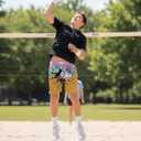 Cozople Boys Athletic Shorts Kids Basketball Shorts Mesh Breathable Shorts for 7-16 Years (Baseball Ice Cream)