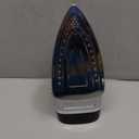 Hamilton Beach Steam Iron for Clothes & Garment Steamer with Smooth Press Stainless Steel Soleplate, 1200 Watts, 8 Retractable Cord, Black (14214)