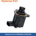 Turbocharger Bypass Valve(Cutoff Bypass Diverter Valve).Replaces Part 06H145710C,06F145710B,06F201282B. Compatible with Audi A4 TT VW CC Eos GTI Tiguan Beetle Jetta Passat 2.0L.