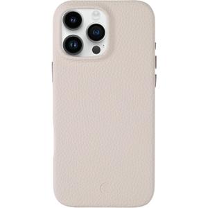 Luner - for iPhone 16 Pro Max Leather Case - Premium Vegan Leather Phone Case [Compatible with Magsafe] - Elegant, Style and Eco-Friendly - Cream