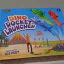 Ninja Blast Dinosaur Toy Rocket Launcher for Kids Toys for Kids 3-5 5-7 4-6 - Outdoor Toys for Kid Ages 4-8 - 3 4 Year Old Boy Birthday Gift - Gifts for Boys Age 3 4 5 6 Years Toy for Toddlers