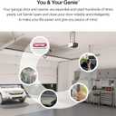 Genie Chain Drive 750 3/4 HPc Garage Door Opener w/Battery Backup - Heavy Duty - Operate your garage door when the primary power is out - Wireless Keypad Included, Model 7035-TKV,BLACK | 3/4 HPc, Heavy Duty Chain Drive, Battery Backup, Wireless Keypad, 2 Remotes, Wall Console, Operates During Power Outages