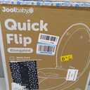 Jool Baby Quick Flip Toilet Seat with Built-in Potty & Splash Guard for Toddler Training, Slow Close (Elongated), Item Shape: Oblong