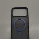 TORRAS for iPhone 17 Pro Max Case with Stand, Compatible with MagSafe, 4X Military Grade Protection, Camera Control, Slim Phone Case for iPhone 17 Pro Max 6.9", Translucent Deep Blue