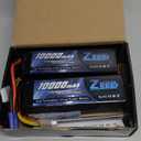 Zeee 6S Lipo Battery 10000mAh 22.2V 120C Soft Pack RC Battery EC5 Connector with Metal Plates for RC Car Truck Desert Racer RC Tank RC Hobbies(2 Pack)