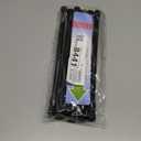 6PCS Small Tension Curtain Rod 11 to19Inch,Black Short Curtain Rods No Drilling,Loaded Expandable Spring Curtain Rods for Windows,Kitchen,Closet,Cupboard,Door,Bookshelf (12-20inch-6Pcs)