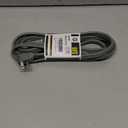 EP 9 Ft Heavy Duty Appliance Extension Cord - 14 Gauge 3 Prong Grounded Cable Wire, Ideal for Air Conditioners, Refrigerators, Microwaves, Washing Machines & More - Indoor Use, Gray (Grey)