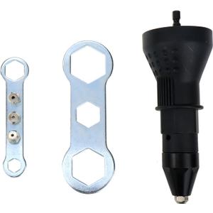 Bitray Electric Rivet Nut Gun Drill Adapter, 1/4 Inch Hex Shank Blind Rivet Nut Drill Adapter Converter Convert Drill to Rivet Gun Riveting Adaptor Tool Kit