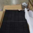 DOKIO 100W 18V Monocrystalline Solar Panel for 12V Battery Charging, Glass Module with Aluminum Frame, MC4 Connector, Pre-Drilled Holes for Rooftop, RV, Boat, Off-Grid Power