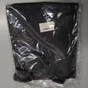 Iriviel Black Lunch Bag for Men - Insulated Safe Material, 10.8"H x 9"L x 5.5"W