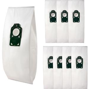 8Pcs R10S Vacuum Bag for Riccar Supralite R10S,R10P,R10CV,R10D,R10O,R10SAND and Simplicity Freedom R10 Series Upright Vacuums Replace Part RLH6 SLH6
