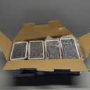 WdtPro Solar Lights Outdoor Motion Sensor 4Pack, 3500LM Bright Solar Flood Lights Outdoor, Adjustable & Upgrade Glass Panel, Wireless LED Solar Powered Security Spot Lights Waterproof for Yard-White