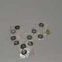 12PCS Four-Eye Metal Button Suit Buttons Crafts Button Decorative Buttons for Sewing DIY (25mm, Black Gold)