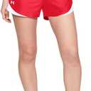 Under Armour Women's Play Up 3.0 Shorts (Red)