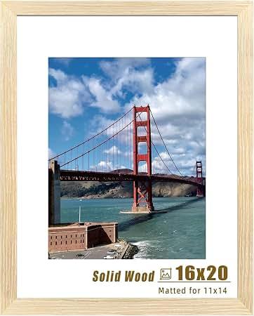 upsimples 16x20 Picture Frame Solid Wooden, Nursery Wall Frames