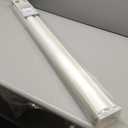 Persilux Cordless Zebra Blinds for Windows Free-Stop Roller Windows Shades (34" W X 72" H, Cream) Dual Layer Light Control for Day and Night, Light Filtering Sheer Shades for Home, Easy to Install