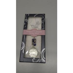 Rosleanny Crystal Garden Suncatcher Hanging Crystals Ornament for Window Rainbow Maker Prisms Home Decor Gift Boxed Sun Catcher Gift Idea for Mom Friends Grandma,Unicorn