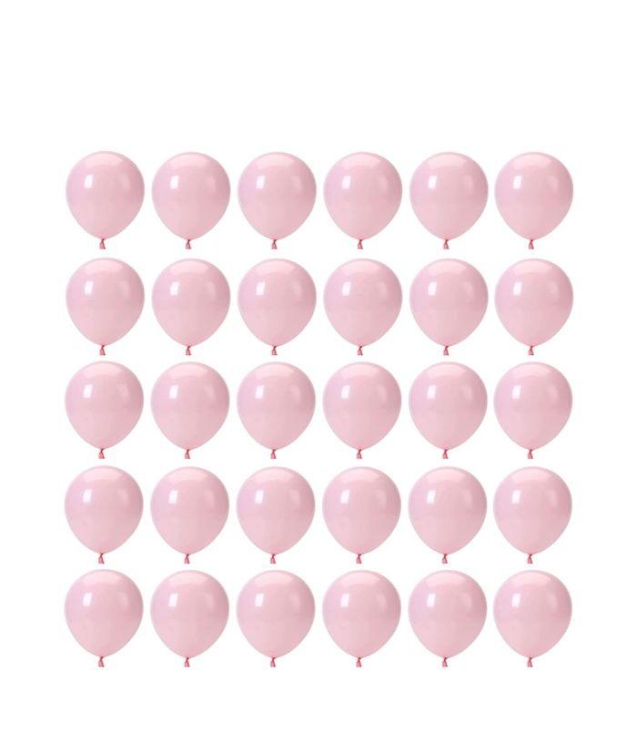 5 Inch Pastel Pink Balloons - 300 Pcs Mini Macaron Pink Latex Balloons for Birthday, Wedding, Baby Shower Parties