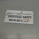 Funny Wood Decor, Affirmation Sign, You Can't Make Everyone Happy You're Not A Taco Sign, Decorative Hanging Wall Plaque Wood Sign, Office Wall Decor, Positive Home Decor, Farmhouse Wood Sign