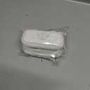 2 x Heart Rate Monitor Case KardiaMobile EKG Monitor 1L 6L, Portable Hard EVA Kardia Mobile Case with Climbing Clip, Protective KardiaMobile EKG Organizer (WHITE)