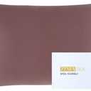 ZIMASILK 25 Momme 100% Pure Mulberry Silk Pillowcase for Hair and Skin Care, Highest Grade 6A Pillow Cases for Women, Long-Lasting Durablity, Gift for Women Men, 1Pc (Standard 20"x26", Grey Purple)