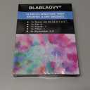 Blablaovy 12pcs Miniature Paint Brushes Drybrush Set, Detail Paint Brushes for Acrylics, Watercolor, Figurines Model, Face Painting, Piant by Number Kit for Adults - Triangular Handles (Black), Pack of 2