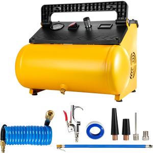 2 Gallon Cordless Air Compressor for DEWALT 20V MAX Battery (Tool Only)
Oil-Free, Max 120 PSI, with 8 PCS Accessory Kit, Portable, Battery Not Included